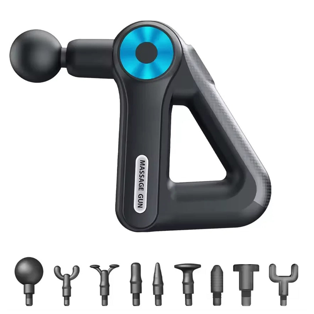 Pistolet de massage et de récupération visage et corps - Idéal sportifs et détente - Vitesse adaptable