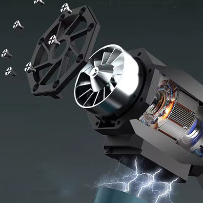 Souffleur pulvérisateur à air sec comprimé 200000 Tours/minutes - 70 minutes autonomie